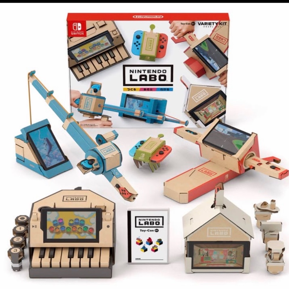 Nintendo Labo Variety Kit — Items Never Used!